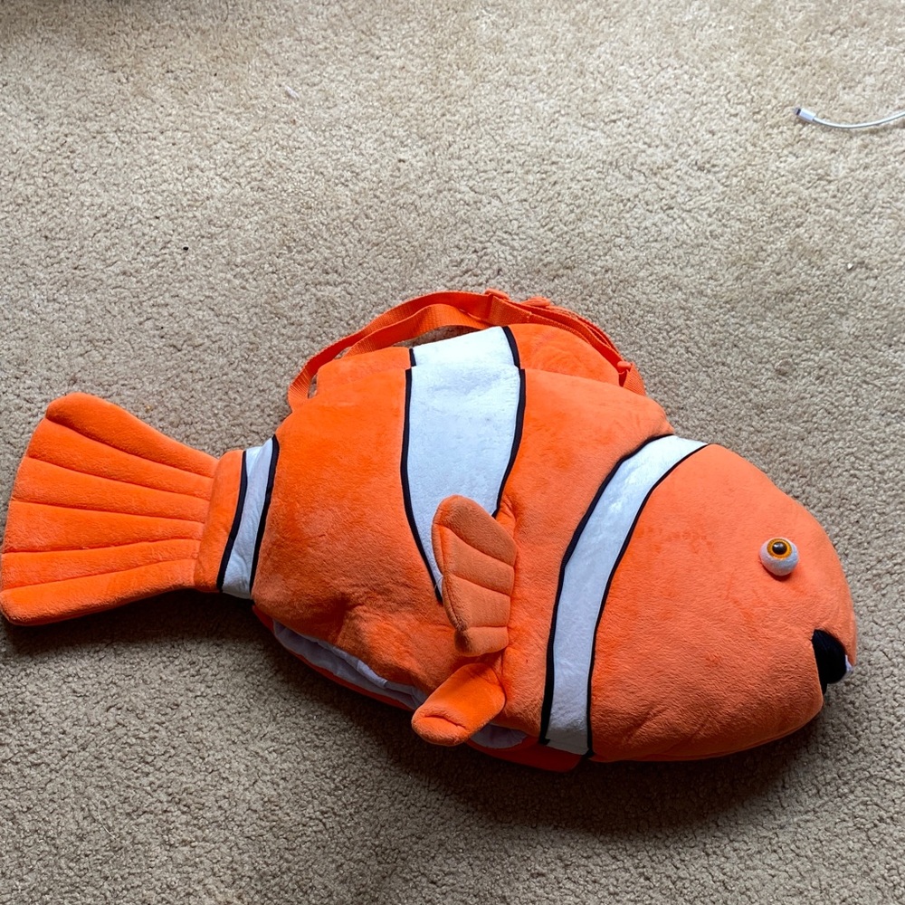 Orange Fish kids Costume